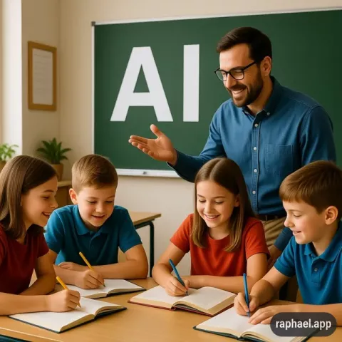 Image générée par un outil d'IA