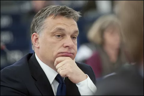 Viktor Orban au Parlement européen
