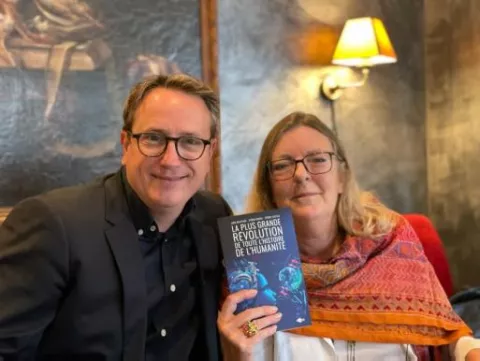 Anne Beaufumé et Jérôme Coutou